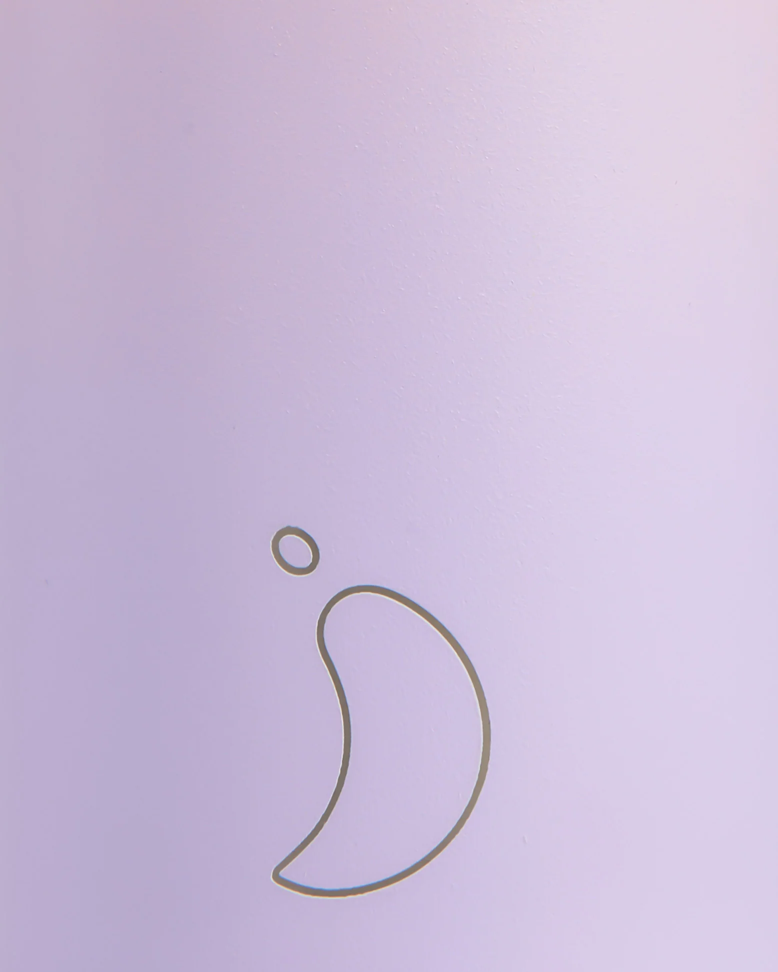 Lavender Purple Fog Water Bottle - Image 3