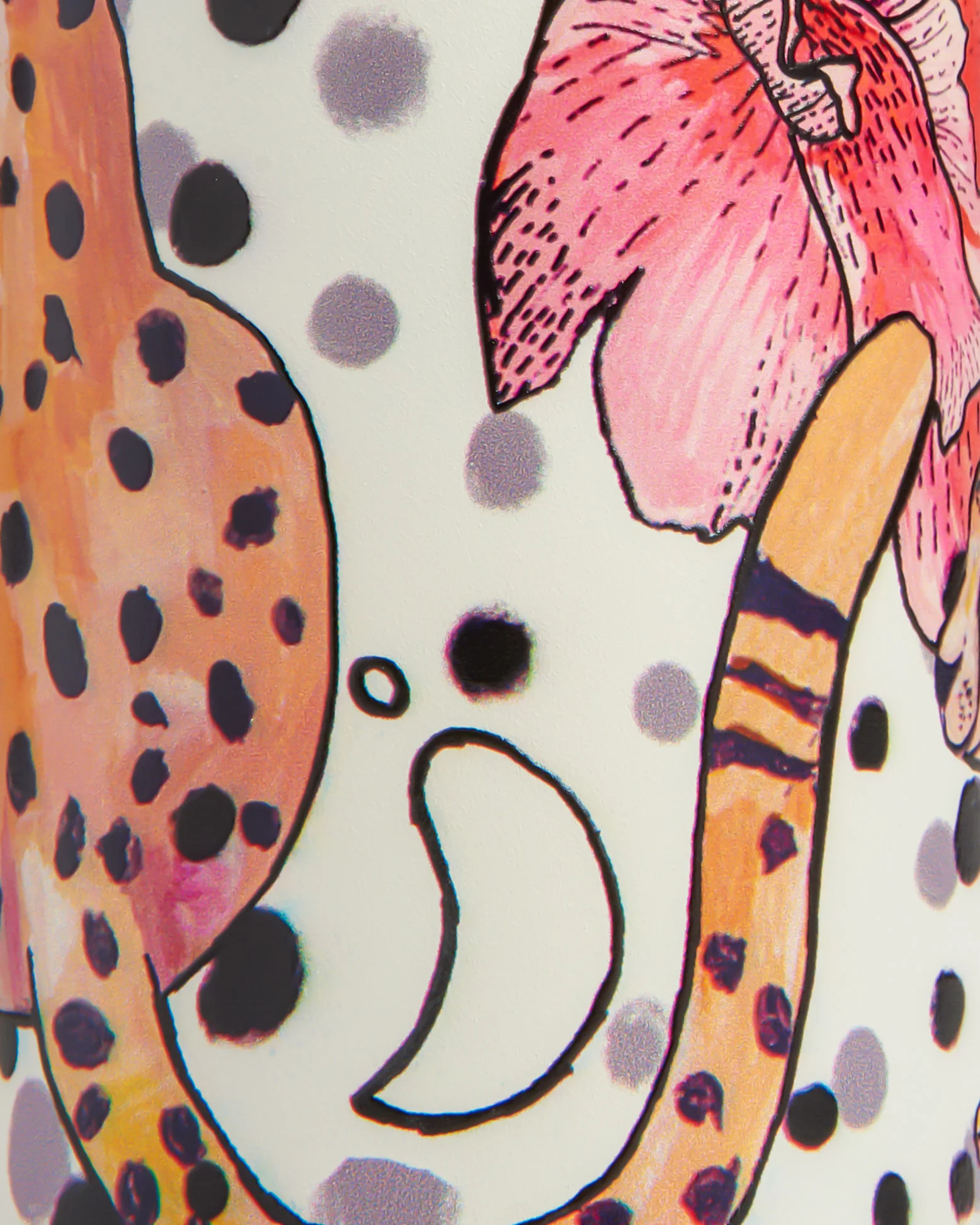 Cheetah Jungle Water Bottle - Image 2
