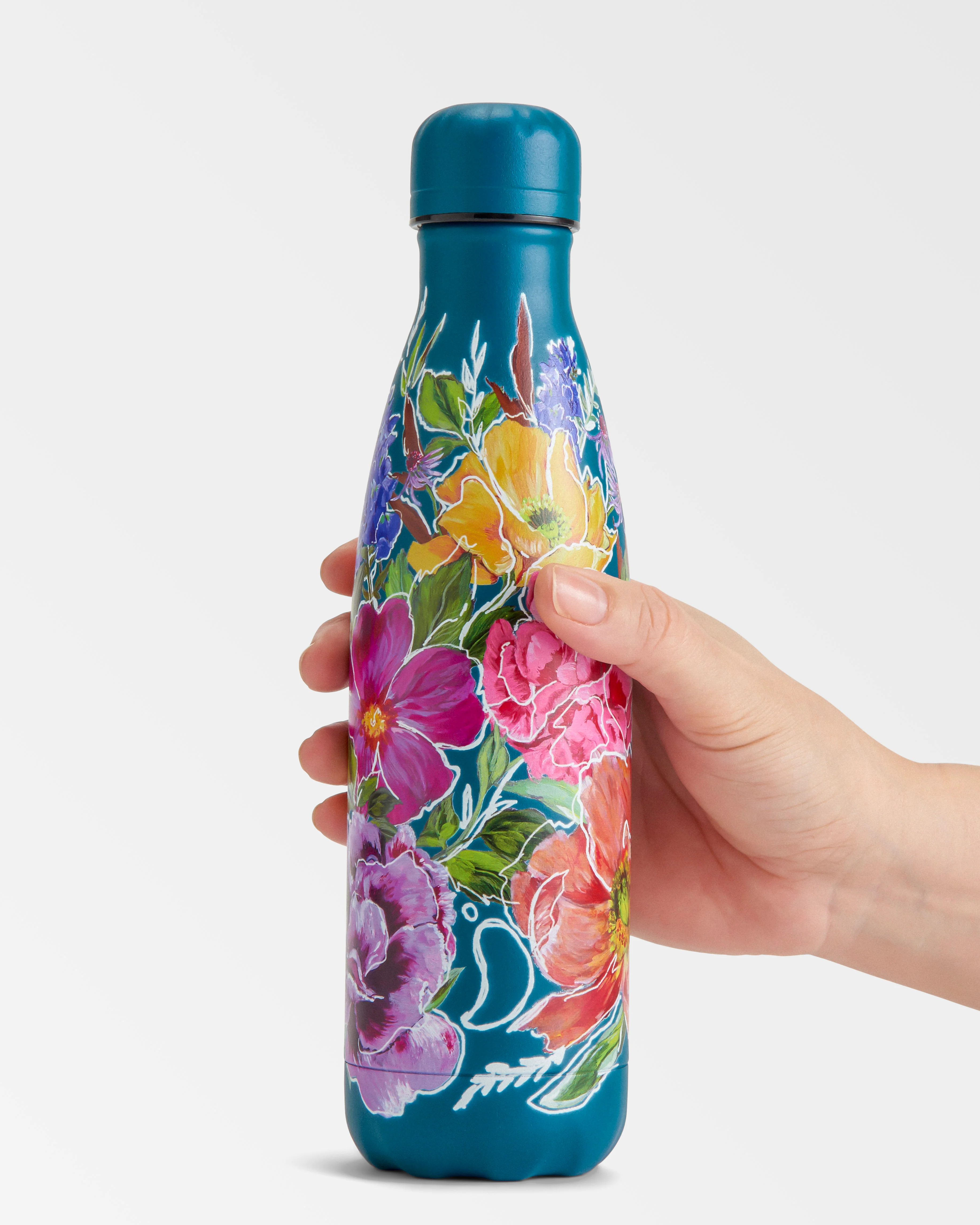 Petal Sketch Water Bottle - Image 3