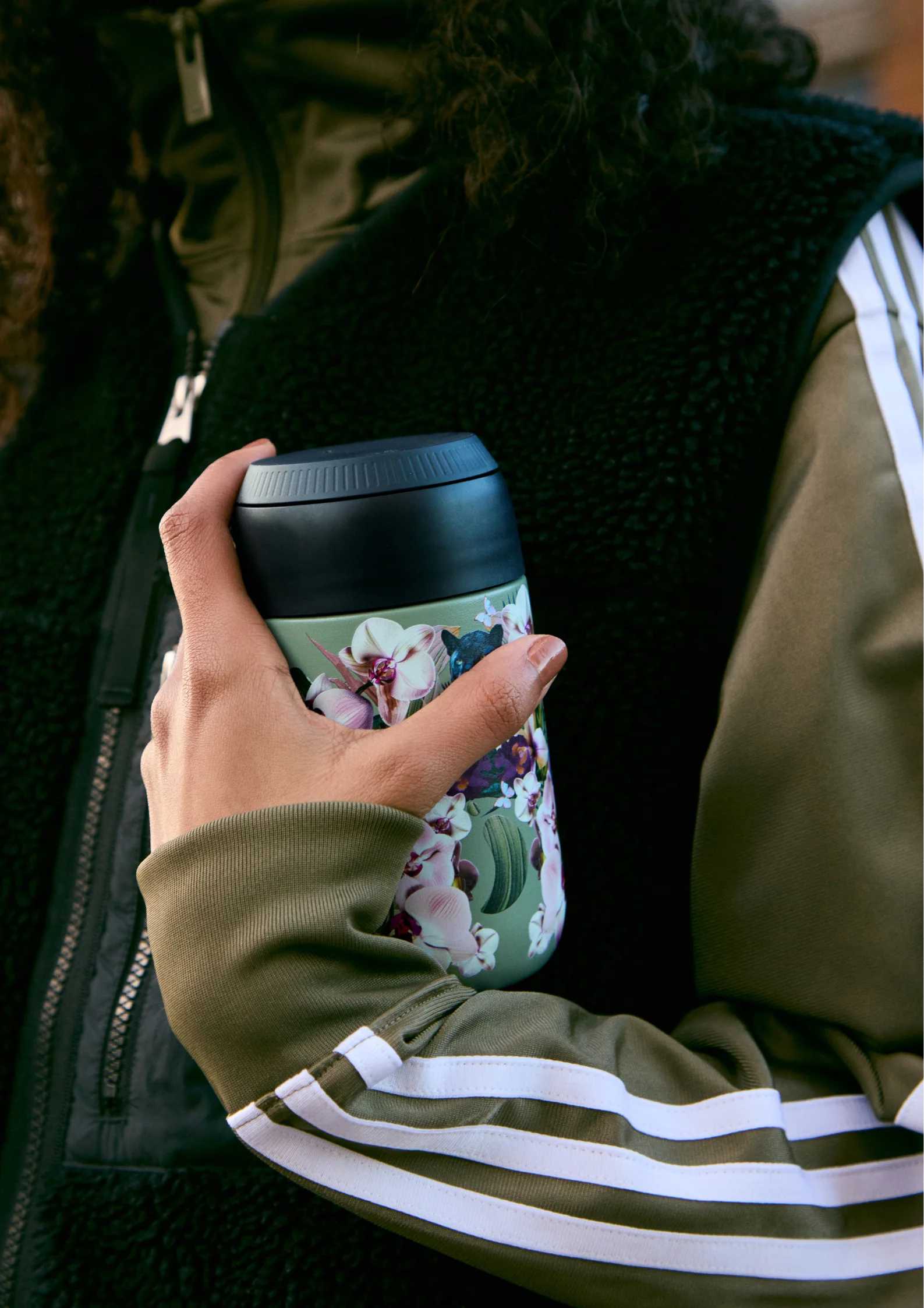 Moss Green Coffee Cup - Image 6