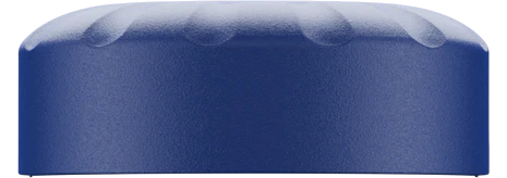 Matte Blue Food Pot Lid