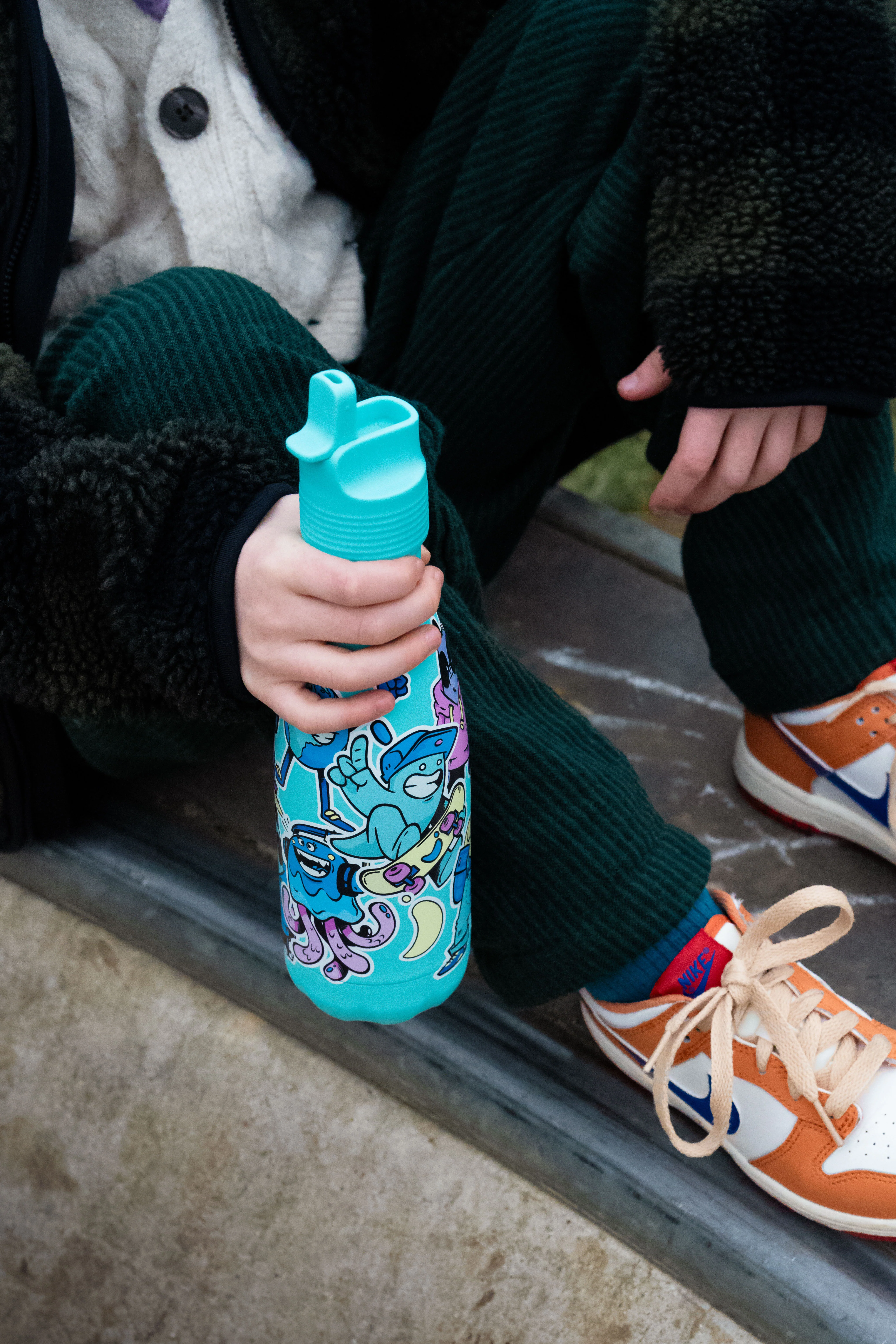 Lime Kids Water Bottle - Image 6