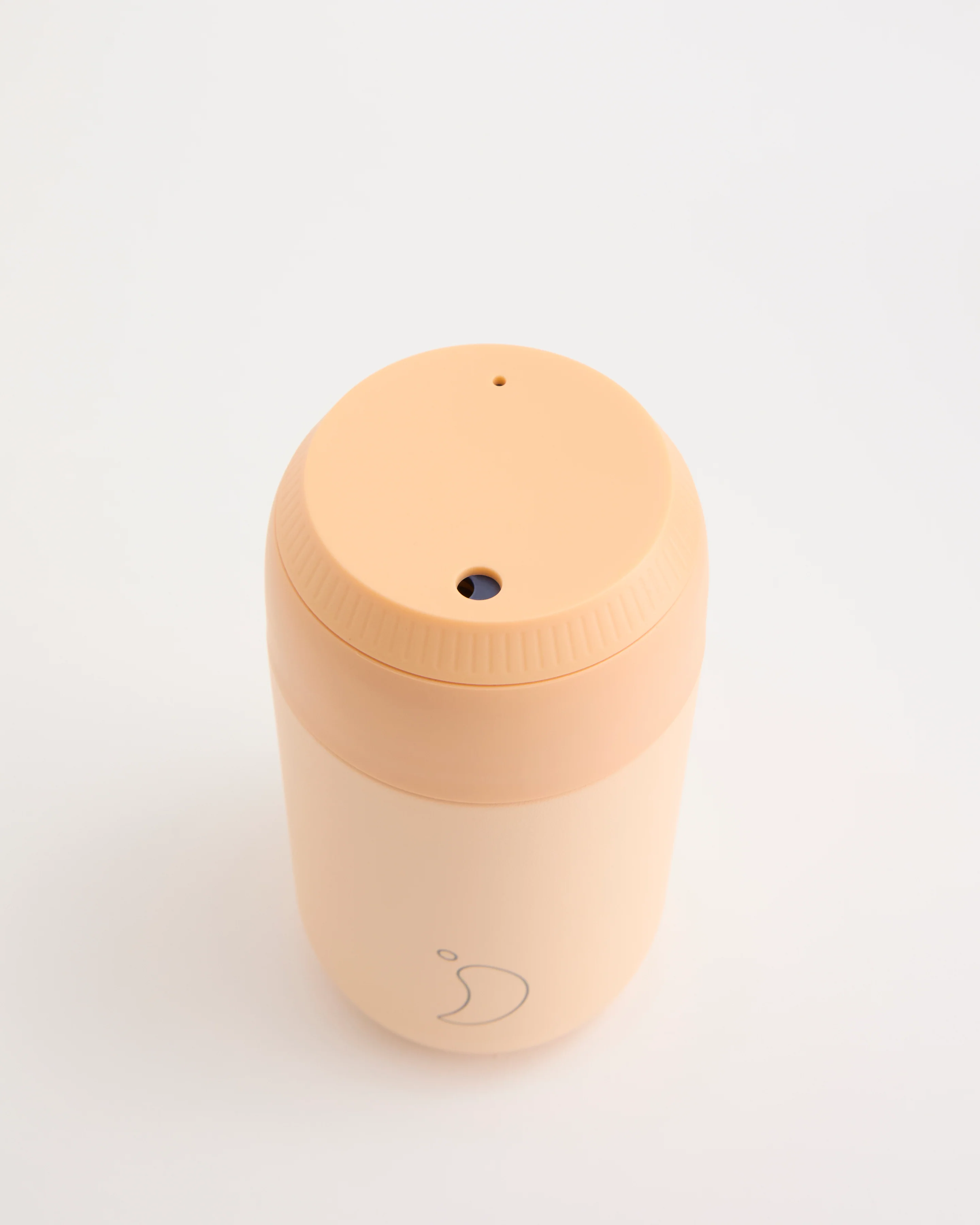 Peach Orange Coffee Cup - Image 3
