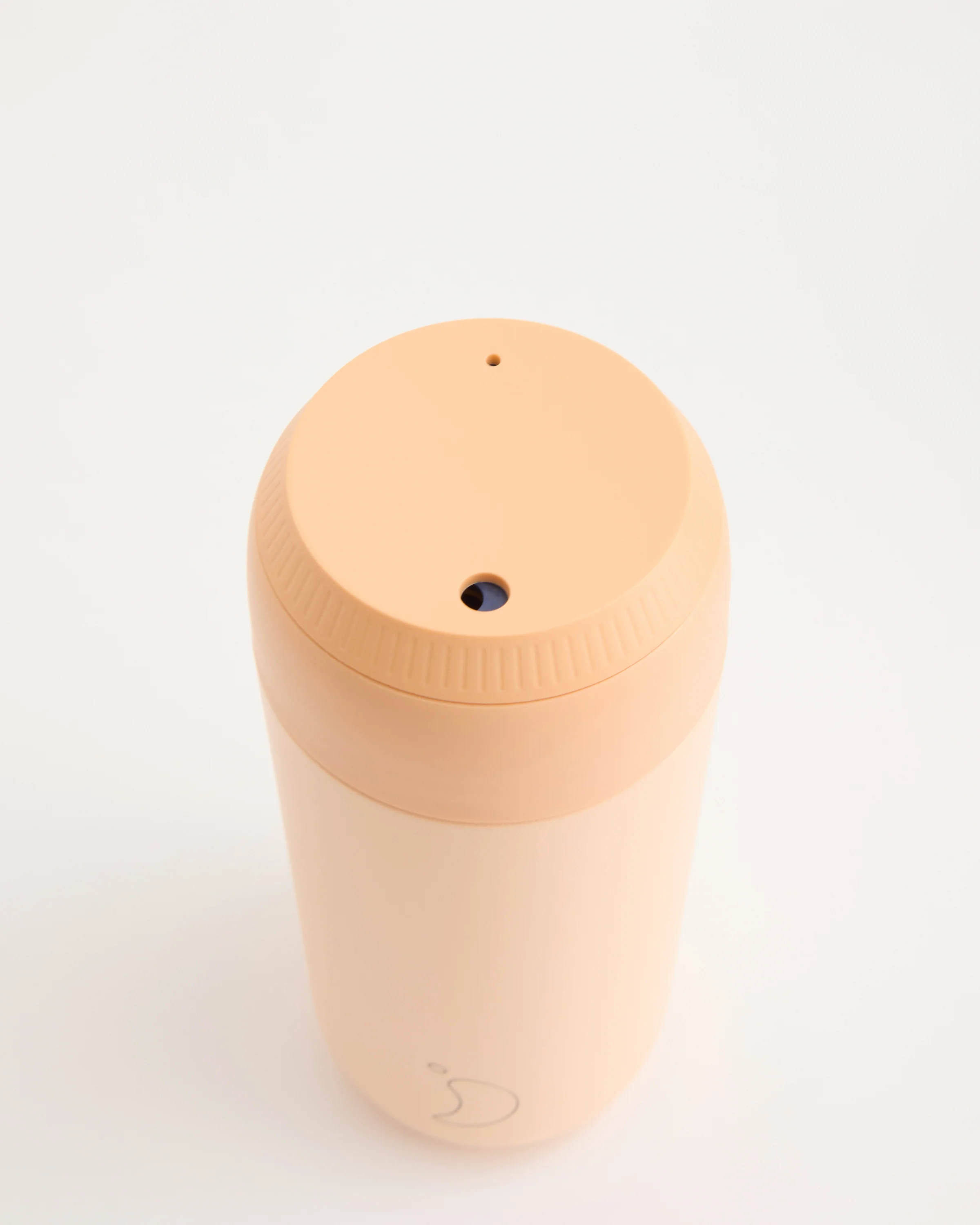 Peach Orange Coffee Cup - Image 8