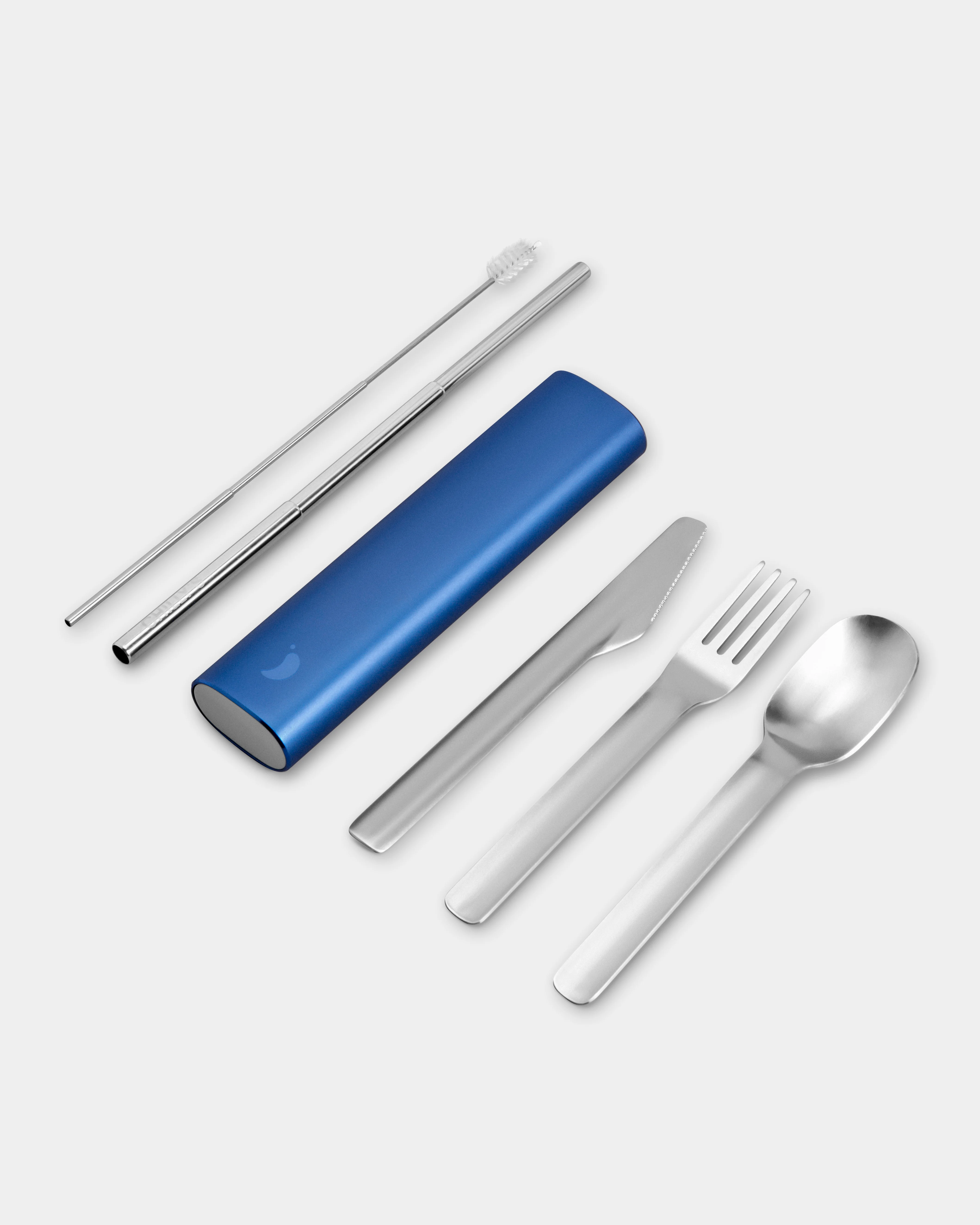 Cutlery Set Whale Blue - Image 2